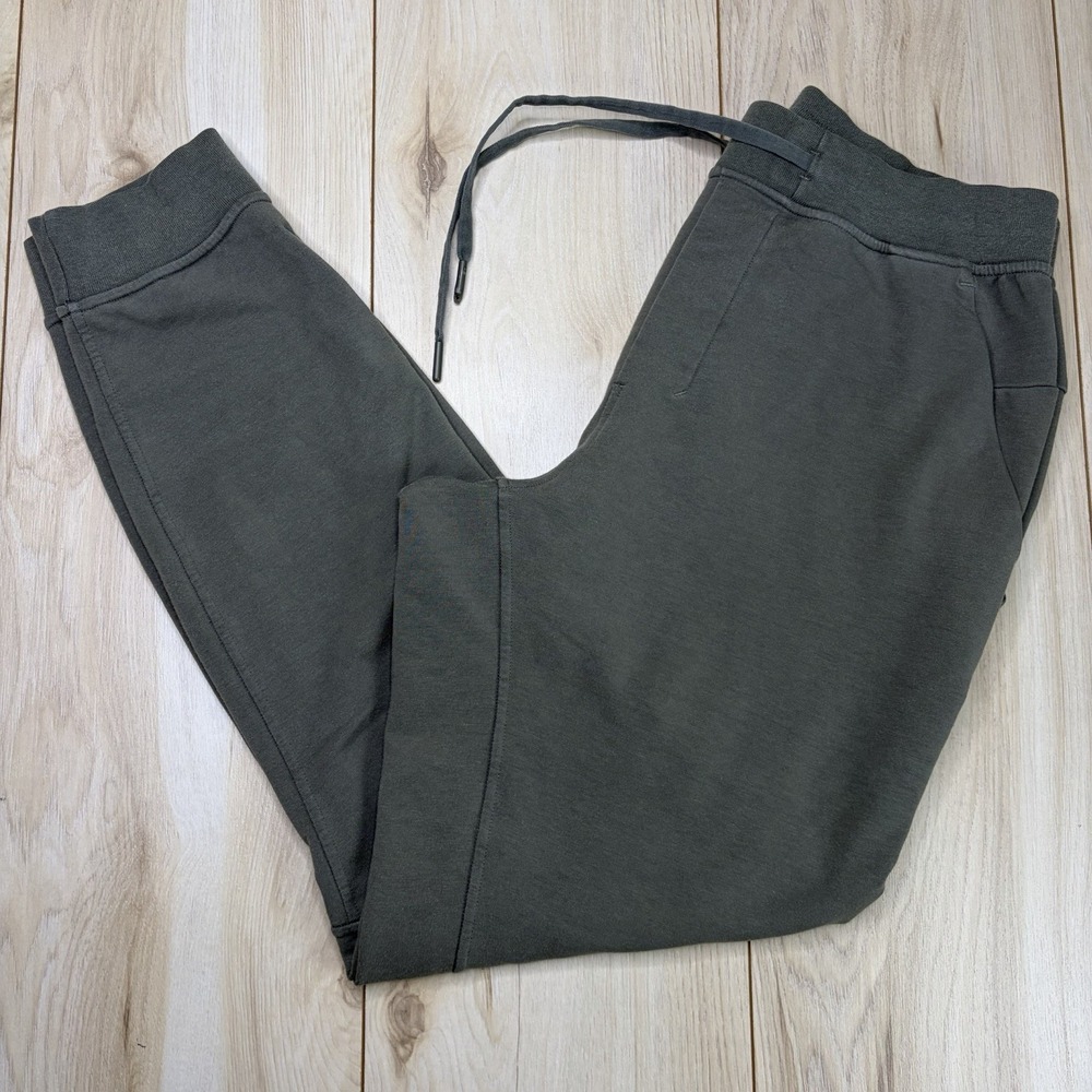 Lululemon Mens Medium City Sweat Joggers Olive Green Active Sweatpants